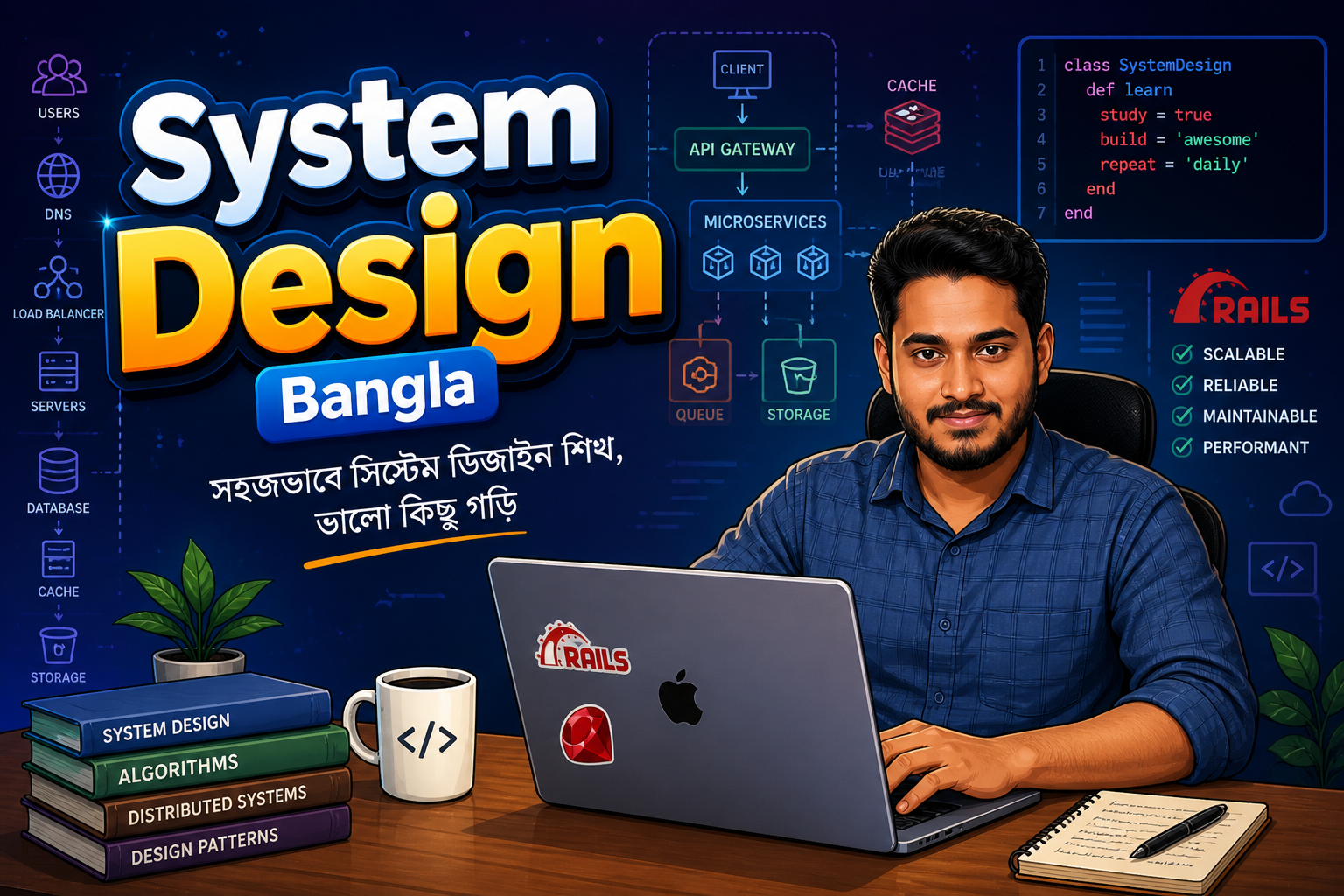 System Design Wallpaper